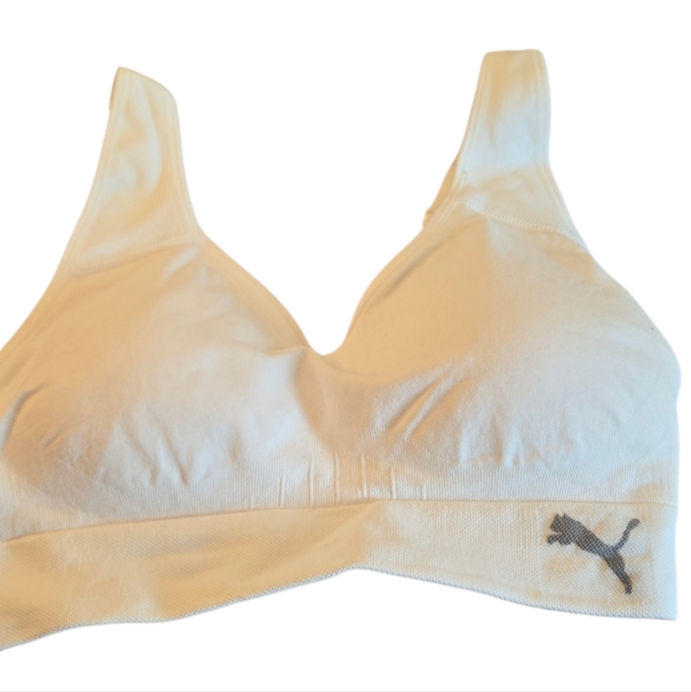 Puma‎ Sport Bra White Size Small